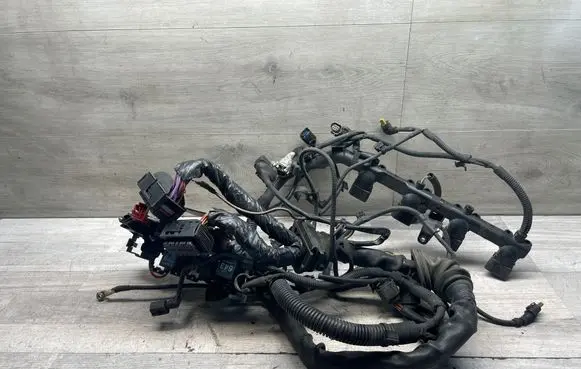Engine installation wiring loom