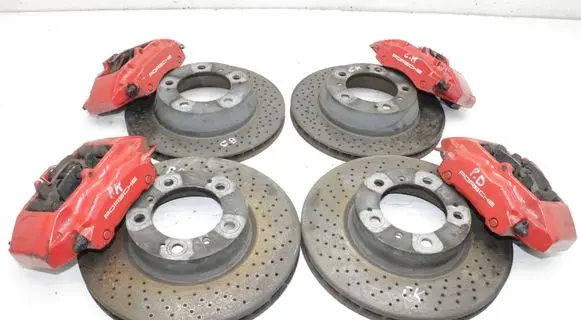 Porsche Boxster 987 Brake discs and calipers set 98735140101 98735140201