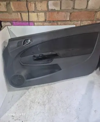 Opel Corsa D Front door card panel trim 13232891 1137759
