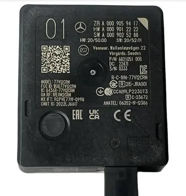 Mercedes-Benz S W223 Distronic sensor radar A0009059417 , A0009012222 , A0009025288