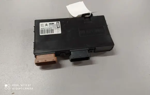 Peugeot 407 Seat control module 9662793480 05306