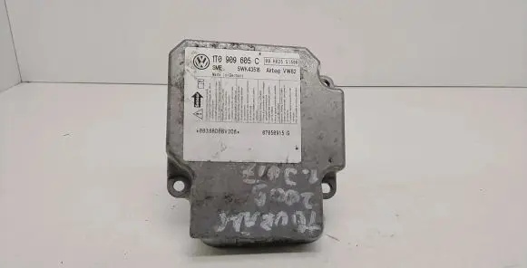 Volkswagen Touran I Airbag control unit/module 1T0909605C 5WK43518 09H025S1500