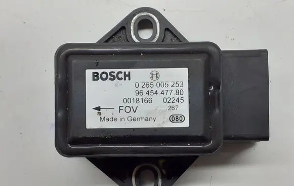 Peugeot 307 ESP acceleration yaw rate sensor 9645447780 0265005253