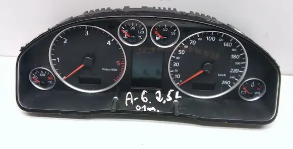 Audi A6 S6 C5 4B Speedometer (instrument cluster) 110080128001