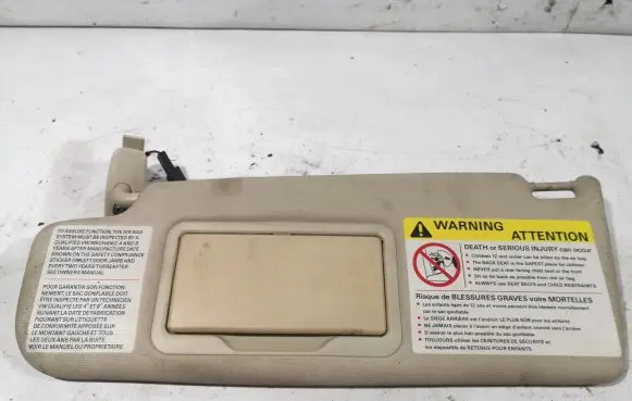 Volkswagen New Beetle Sun visor 8D0857551E