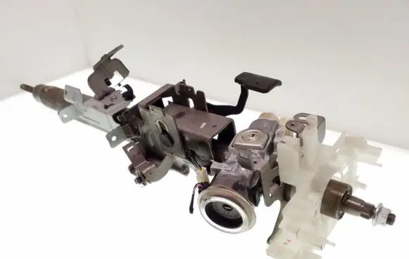 Steering wheel axle set