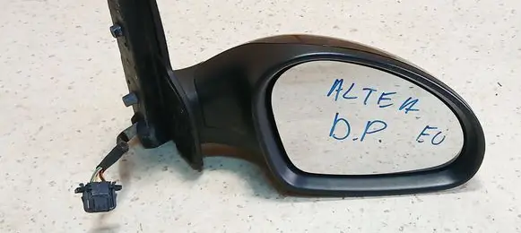 Front door electric wing mirror