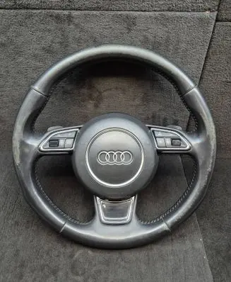 Audi A6 S6 C7 4G Steering wheel 4H0124A 4G0419091S 4G0880201F