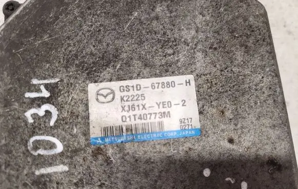 Mazda 6 Power steering control unit/module GS1D67880H K225 XJ61XYE02
