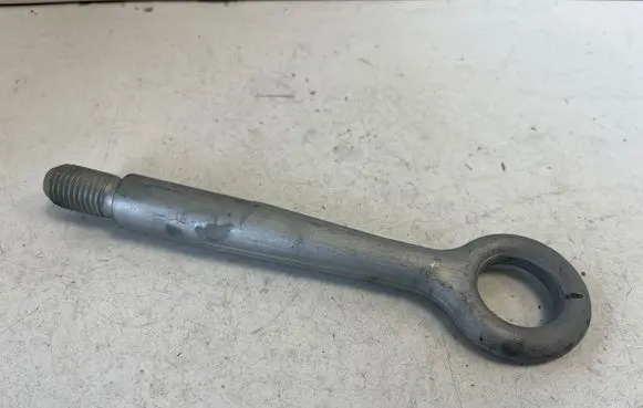 Towing hook eye