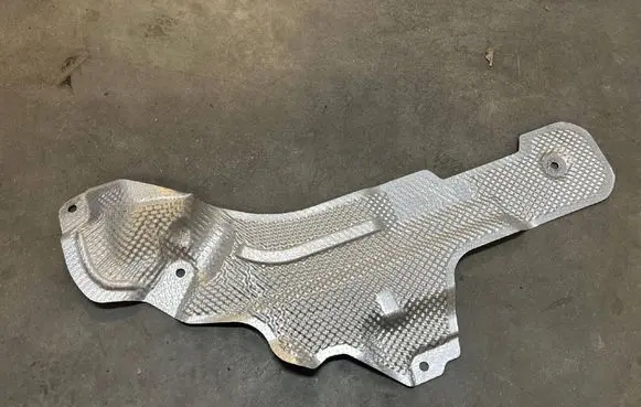 Porsche Panamera (970) Exhaust heat shield 97050455205