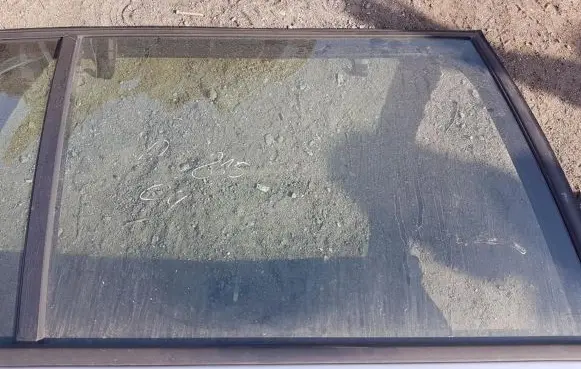 Citroen C4 Grand Picasso Rear door window glass