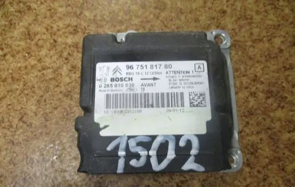 Peugeot 5008 Airbag control unit/module 9675181780