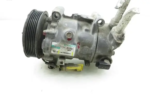 Peugeot 2008 I Air conditioning (A/C) compressor (pump) 9678656080