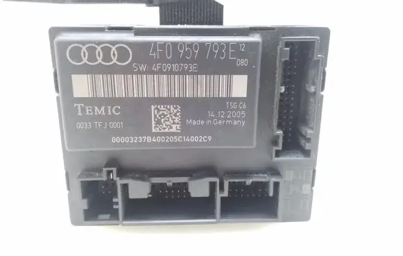 Audi A6 S6 C6 4F Door control unit/module 4F0959793E