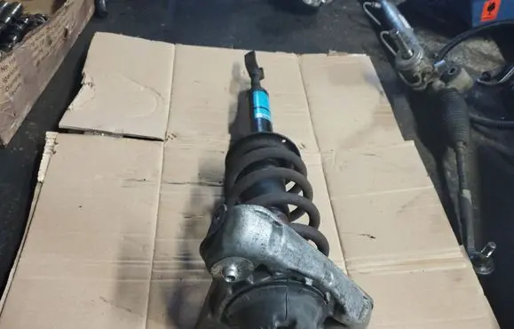 Audi A4 S4 B6 8E 8H Front shock absorber with coil spring 558301 814903558301