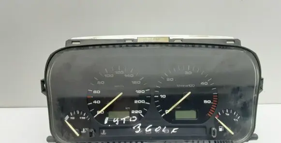 Volkswagen Golf III Speedometer (instrument cluster) 1H6919033M 6160553020 5392324740