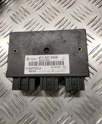 Audi A6 Allroad C6 Tow bar trailer control unit/module 4F0910383B 506763 4F0907383B