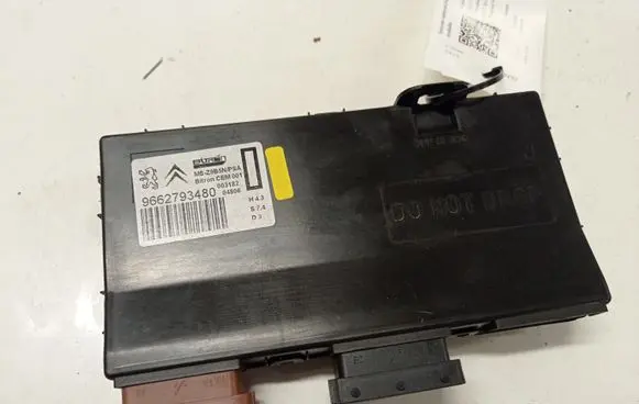 Citroen C6 Seat control module 9662793480 003182