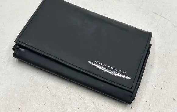 Chrysler Pacifica Owners service history hand book 