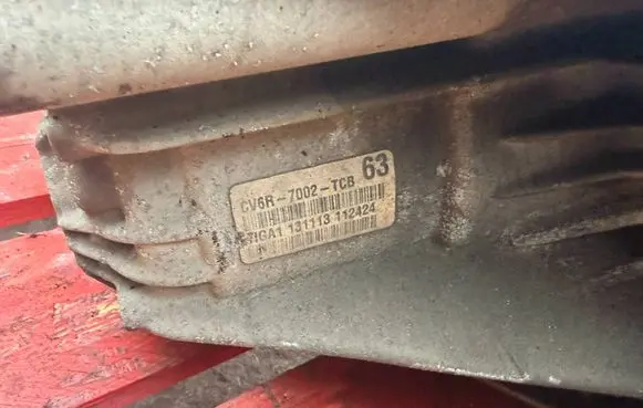 Ford Kuga I Manual 6 speed gearbox CV6R7002TCB