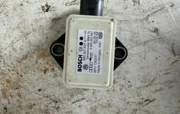 Audi A5 8T 8F ESP acceleration yaw rate sensor 8K0907637A 0265005667