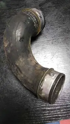 Mercedes-Benz C W203 Intercooler hose/pipe A2035281482