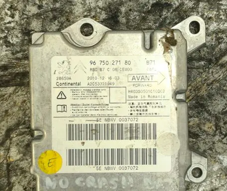 Citroen C4 II Airbag control unit/module 9675027180