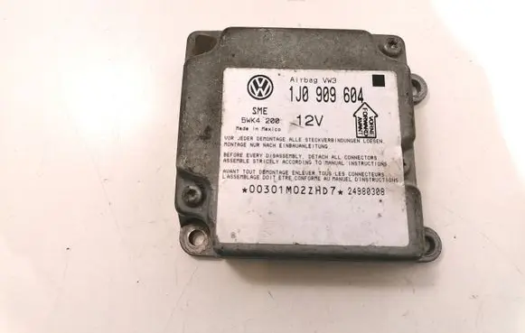 Volkswagen PASSAT B5 Airbag control unit/module 1J0909604