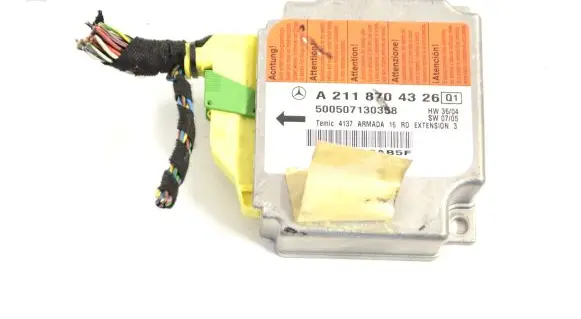 Mercedes-Benz CLS C219 Airbag control unit/module A2118704326