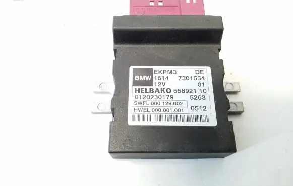 BMW 5 F10 F11 Fuel injection pump control unit/module 7301554