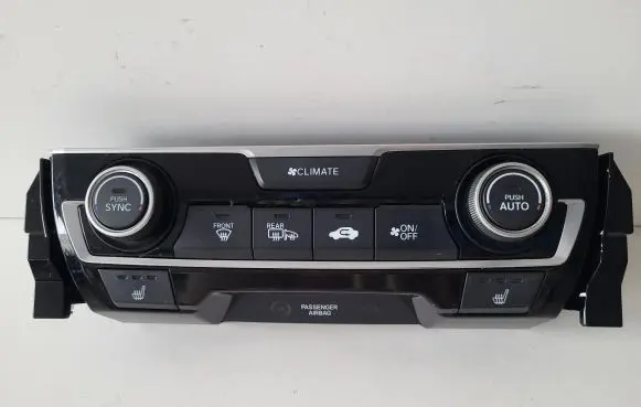Honda Civic X Climate control unit 79600TGLE610M1