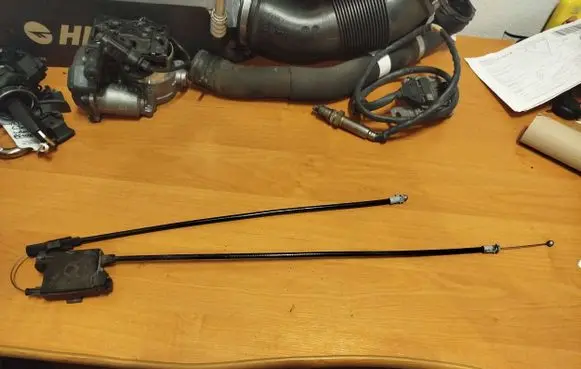Audi A6 S6 C8 4K Engine bonnet/hood lock release cable 4K0823531B