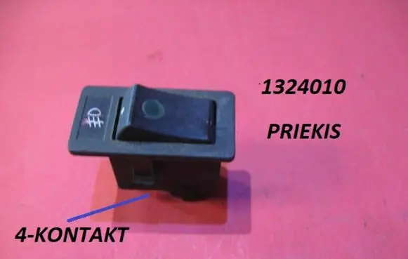 Fog light switch