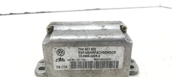 Volkswagen Touareg I ESP acceleration yaw rate sensor 7H0907652 10098503264 448801001042