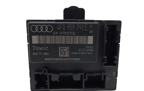 Audi A6 S6 C6 4F Door control unit/module 4F0959792E