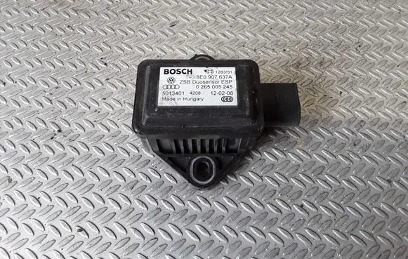 Volkswagen PASSAT B5.5 ESP acceleration yaw rate sensor 8E0907637A 0265005245