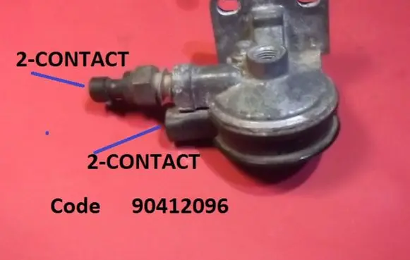 Opel Astra F Fuel filter heater 90412096