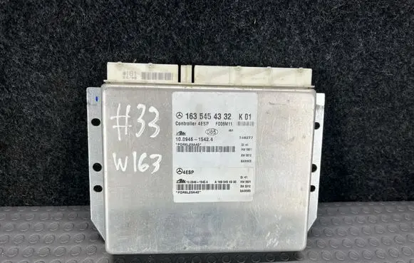 Mercedes-Benz ML W163 ABS control unit/module 1635454332