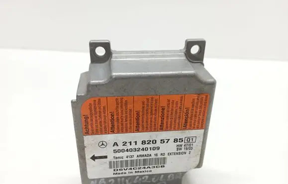 Mercedes-Benz E W211 Airbag control unit/module A2118205785 500403240109