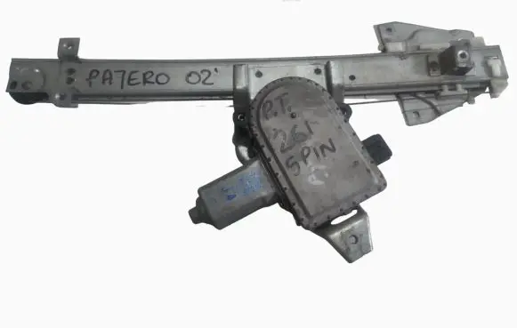 Mitsubishi Pajero Rear window lifting mechanism without motor MR436870
