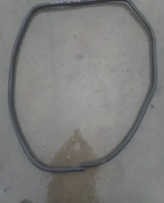 Nissan Qashqai Rear door rubber seal (on body) 