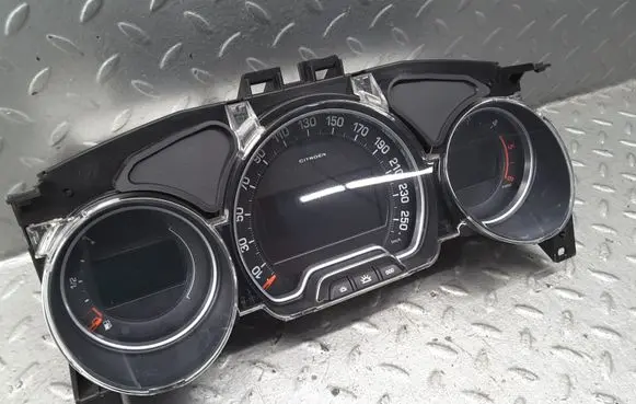 Citroen C5 Speedometer (instrument cluster) 9665368980