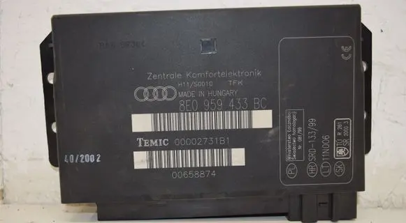 Audi A4 S4 B6 8E 8H Comfort/convenience module 8E0959433BC