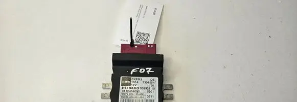 BMW 5 GT F07 Fuel injection pump control unit/module 7301554 55892110 0112464095