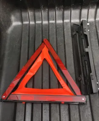 Emergency warning sign