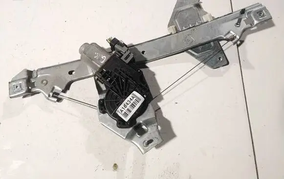 Sliding door window regulator with motor