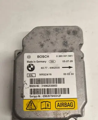 BMW X5 E53 Airbag control unit/module 6962530 0285001681 316962530003