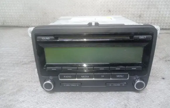 Seat Altea Radio/CD/DVD/GPS head unit 5P0035186 8157640236366