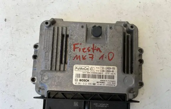 Ford Fiesta Engine ECU kit and lock set F1B112A650AMB 0261S12486 E1B112A650AA